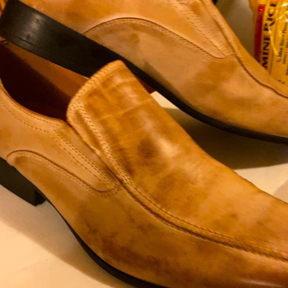 Dress tan dress shoes very comfortable